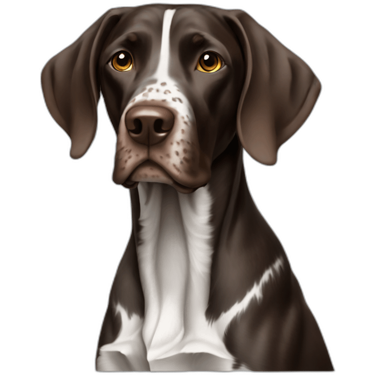 German pointer emoji