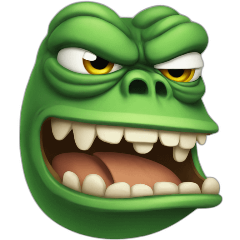 Angry pepe emoji