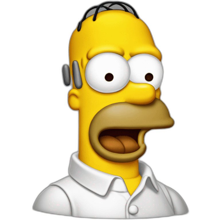 Homer simpsons doigt d’honneur emoji