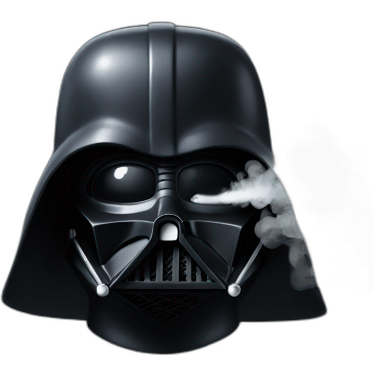 Dark vador smoke emoji