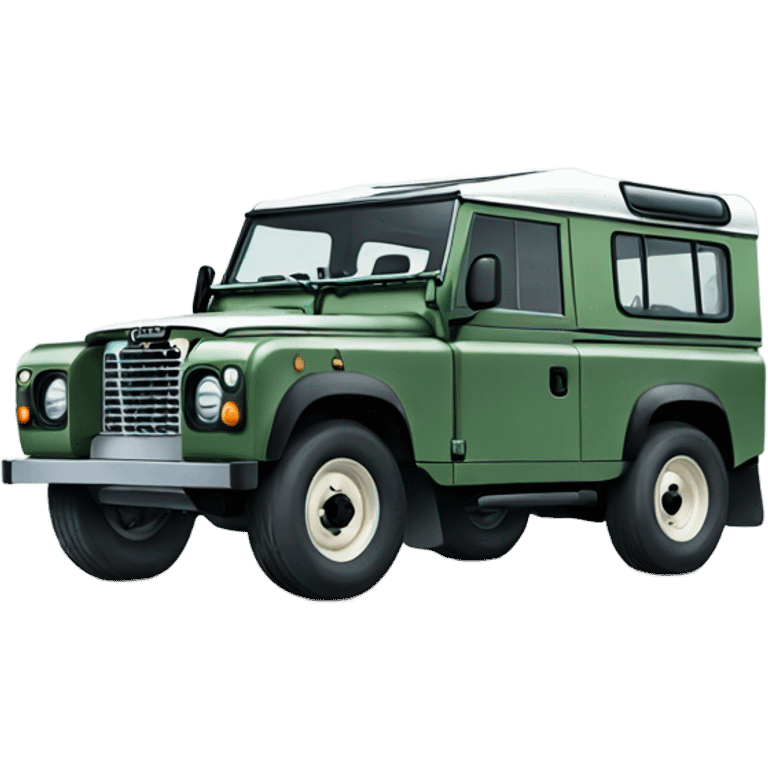 Land rover  emoji