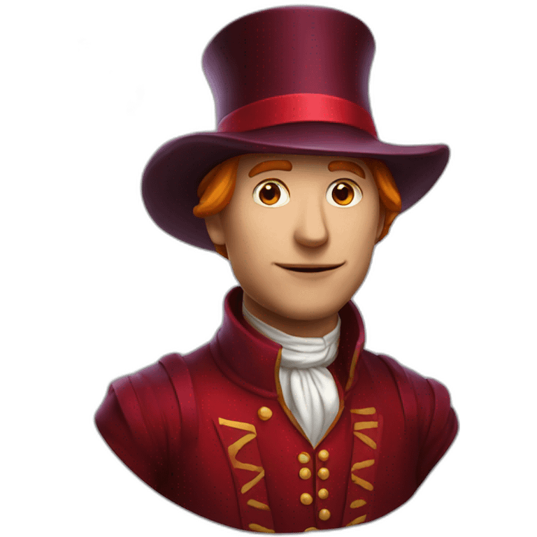 Magicien red emoji