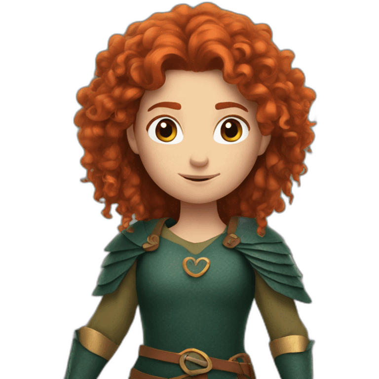 Merida brave emoji