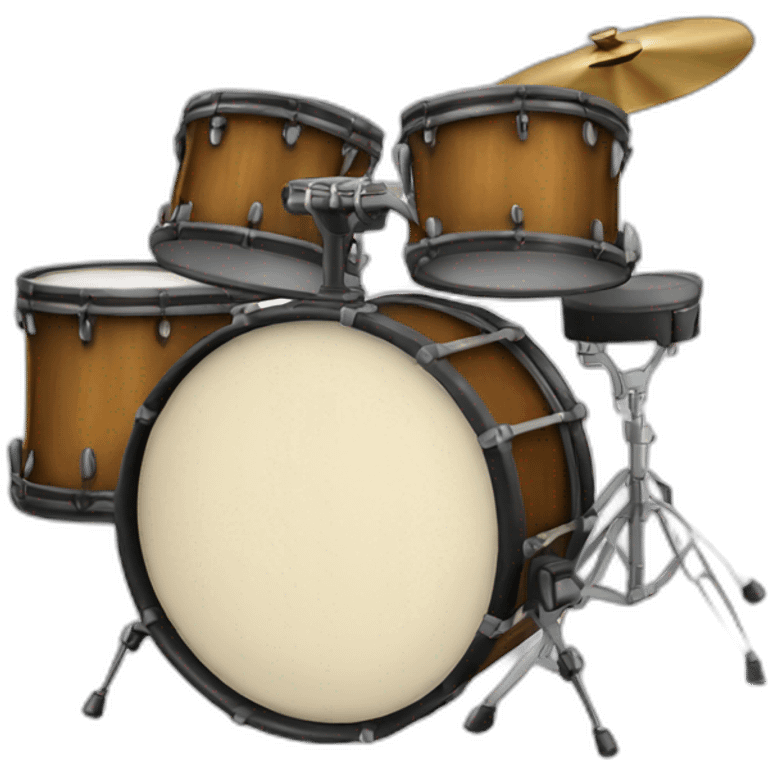 classical drum set emoji