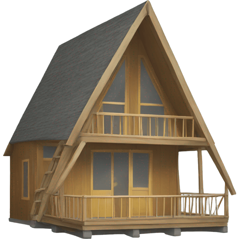 a-frame building emoji