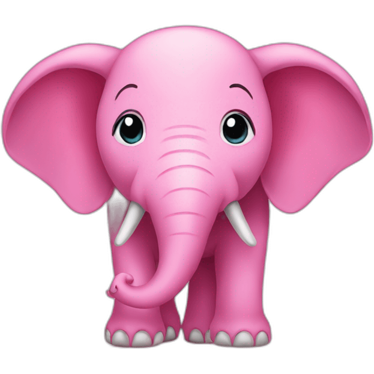 pink elephant emoji