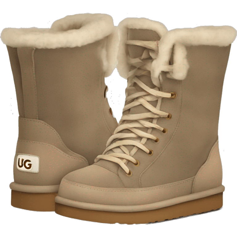 Ugg sneakers  emoji