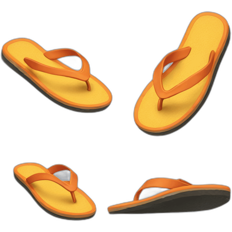 Flip-flop emoji