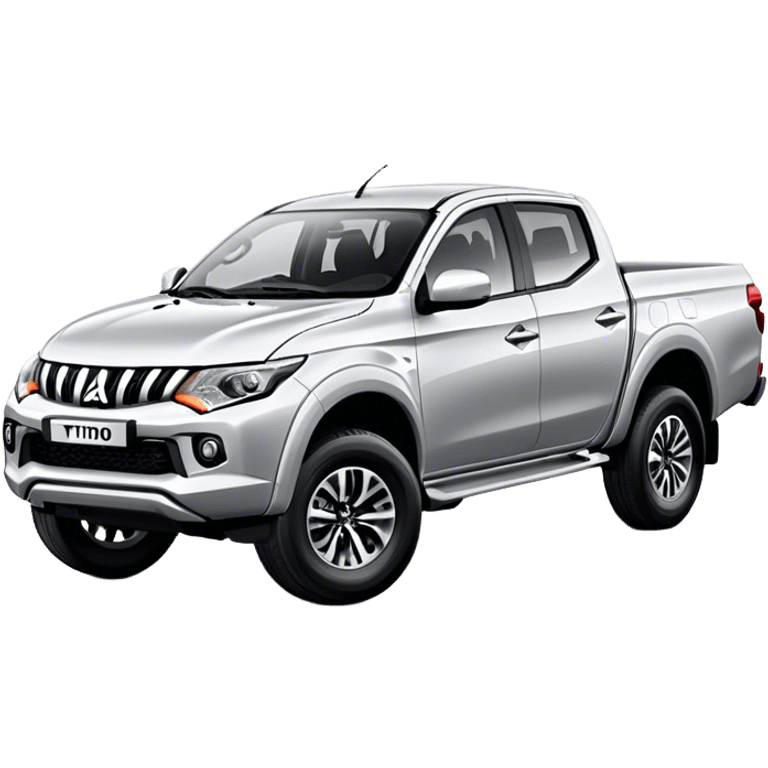 Mitsubishi Triton - Mitsubishi (Model Year: 2023) (Iconic colour: Silver) emoji