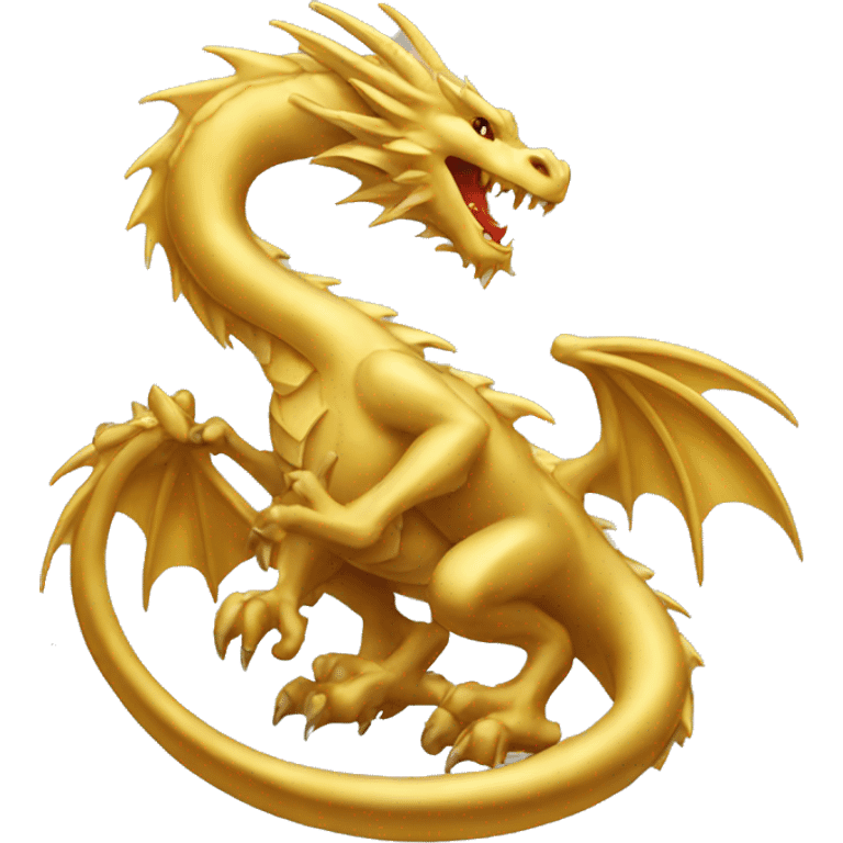 golden logo dragon emoji