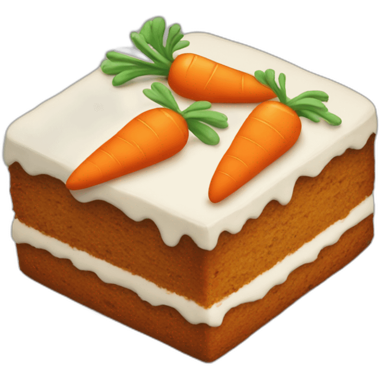 Carrot cake emoji