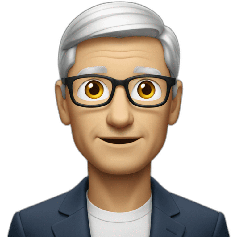 Tim Cook and apple 16 emoji