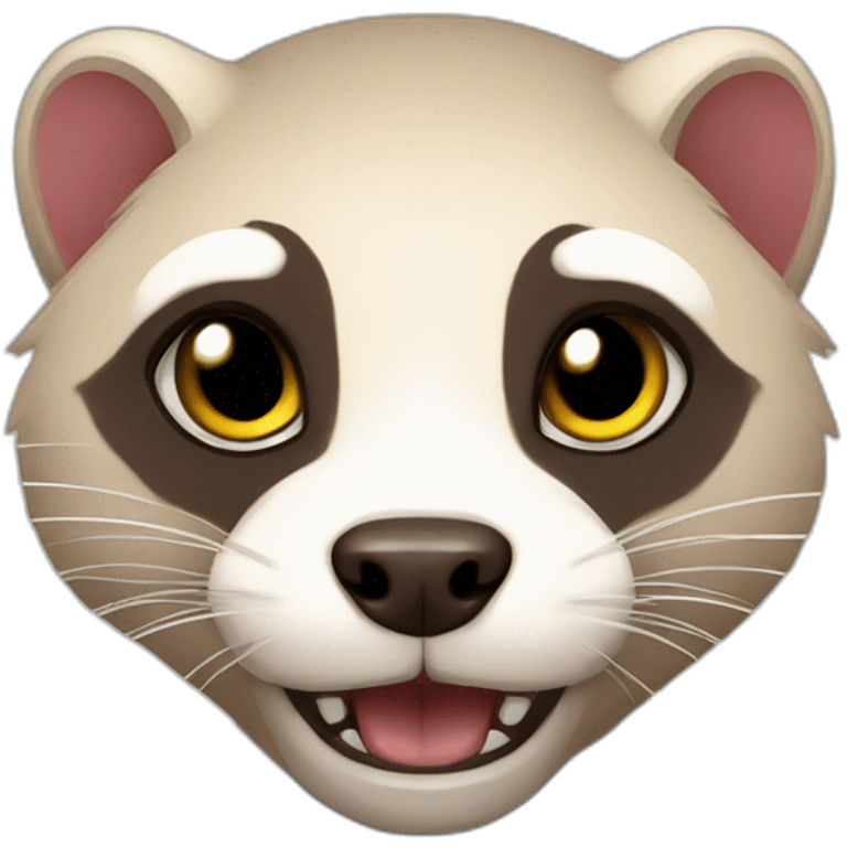 badass ferret emoji