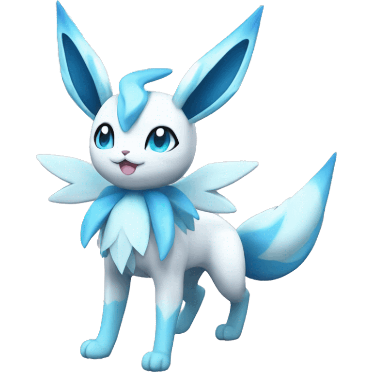 Sylveon-Glaceon full body emoji