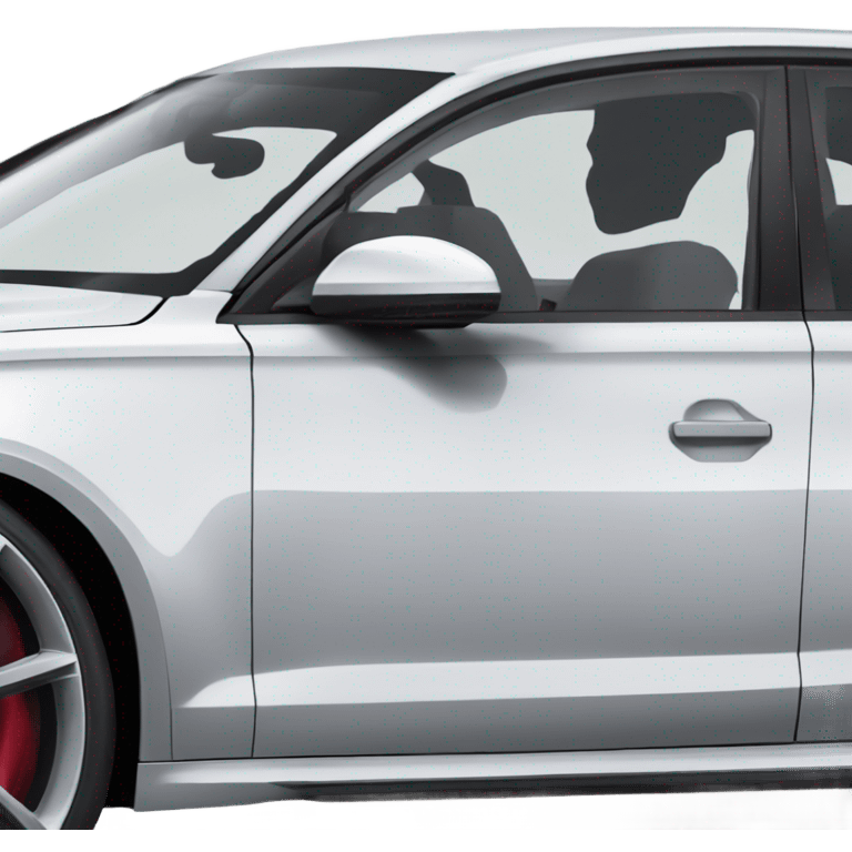 Audi RS6 driven by goat emoji