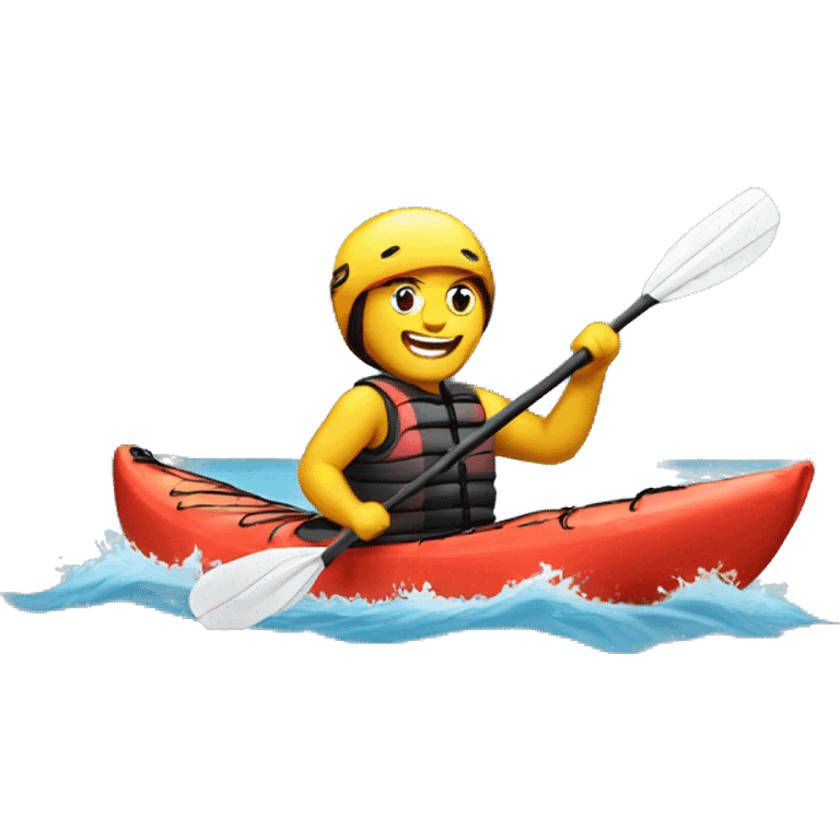 Kayaking  emoji