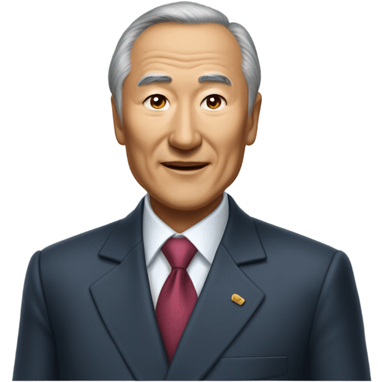 Nūrsūltan Nazarbaev President of Kazakhstan emoji