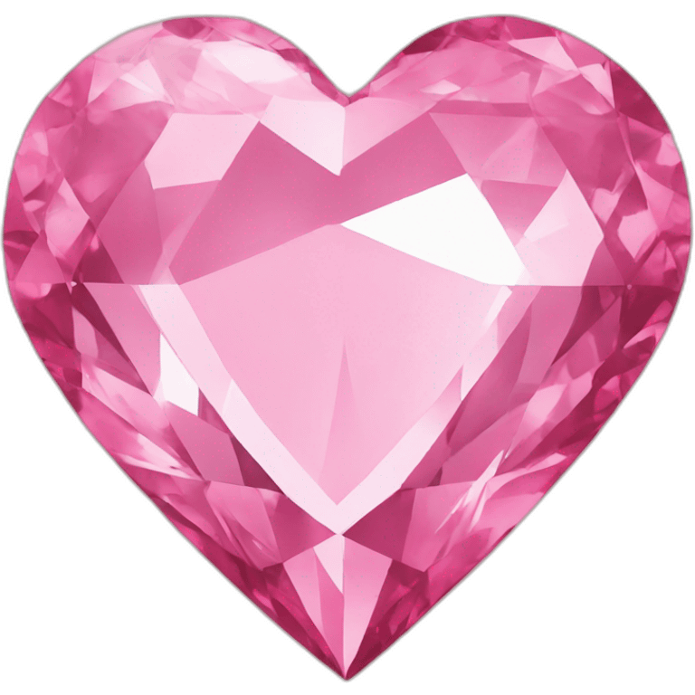 pink diamond heart emoji