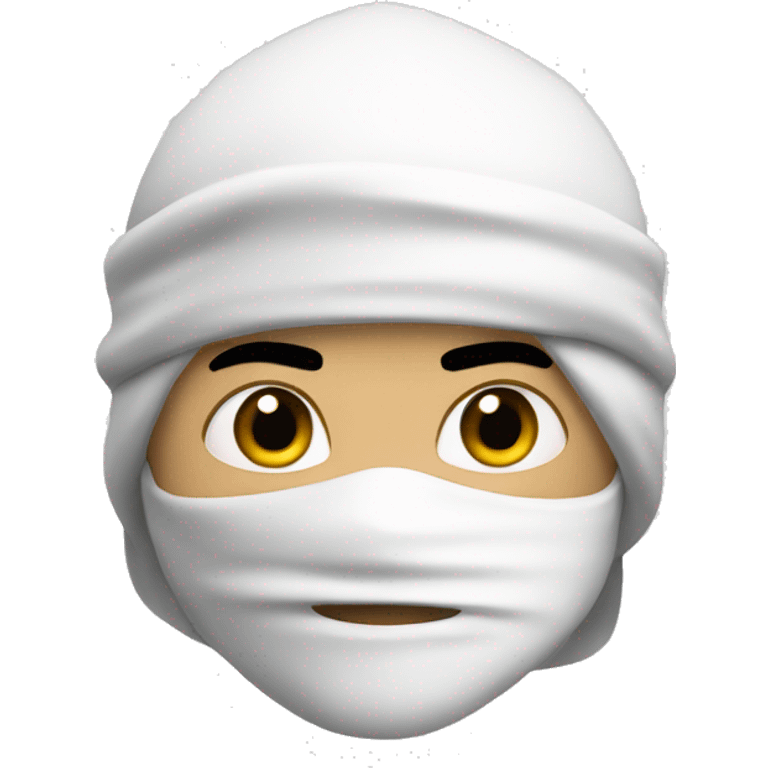 Ninja blanco  emoji