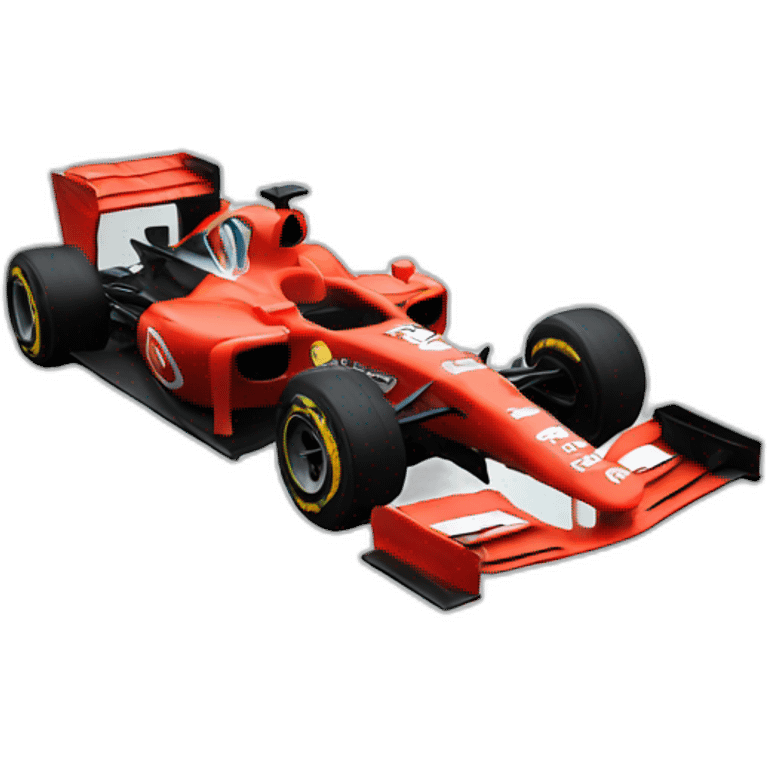 Formula 1 car emoji