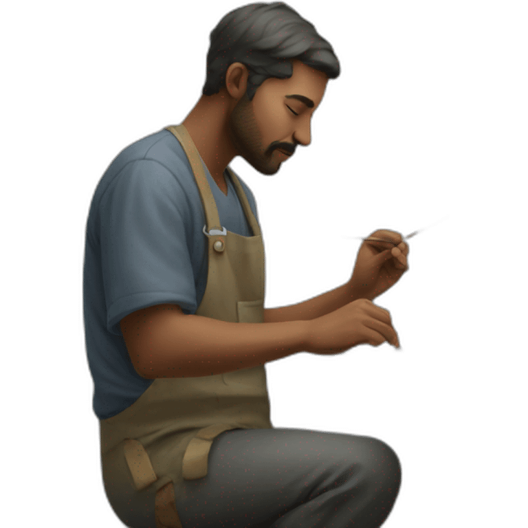 Painter art emoji