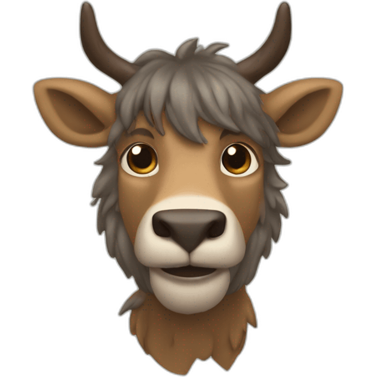 Sanglier sur cerfs emoji