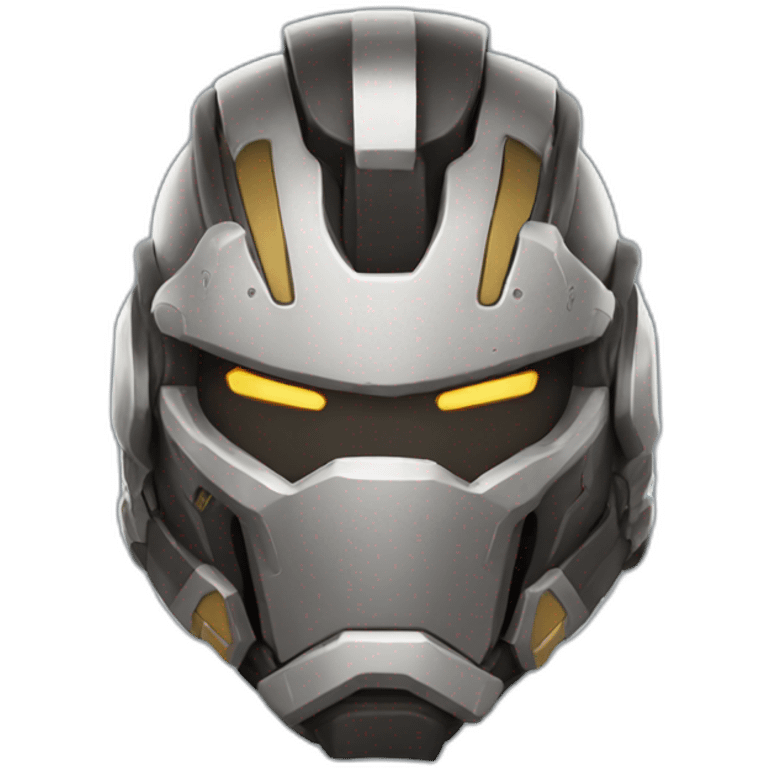 reinhardt from overwatch with helmet emoji