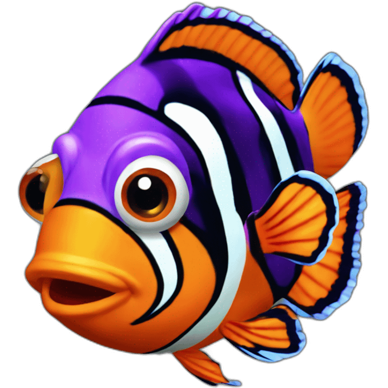 clown fish emoji