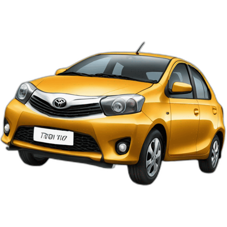 Toyota Etios car emoji