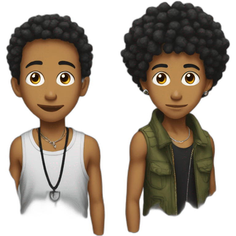 ayo and teo emoji