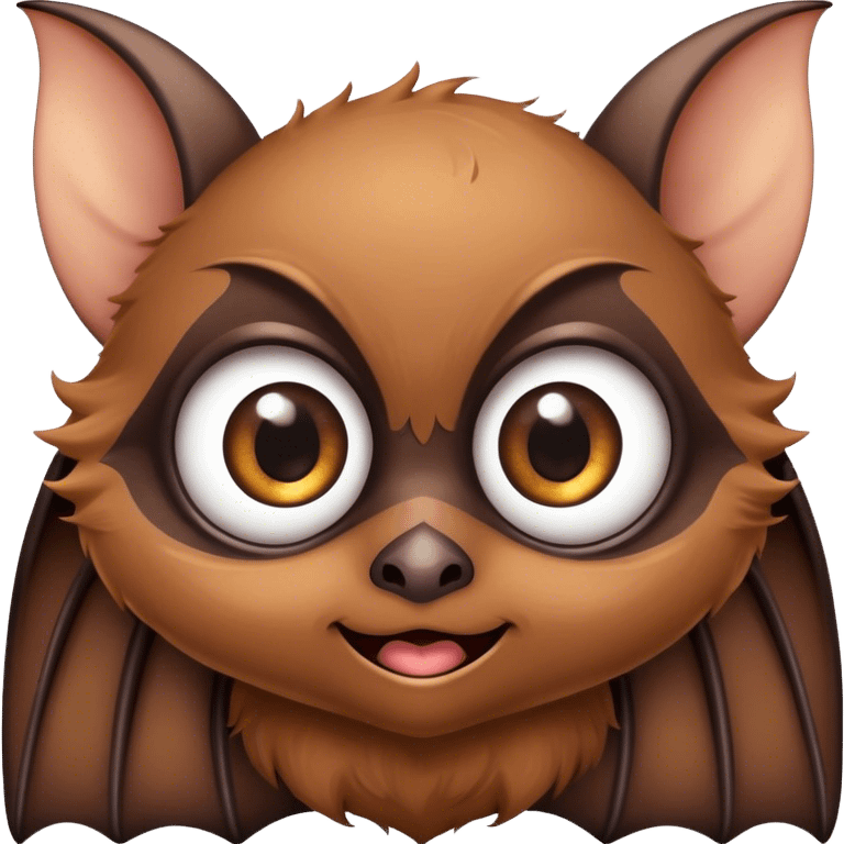 Eyelash bat emoji