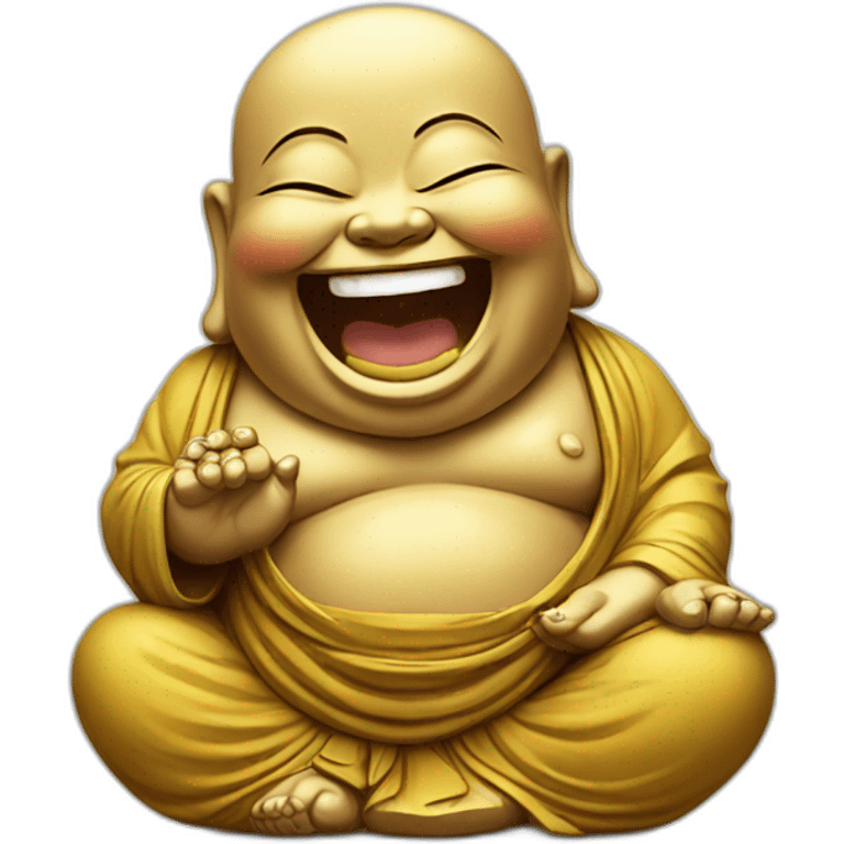 Laughing Buddha emoji