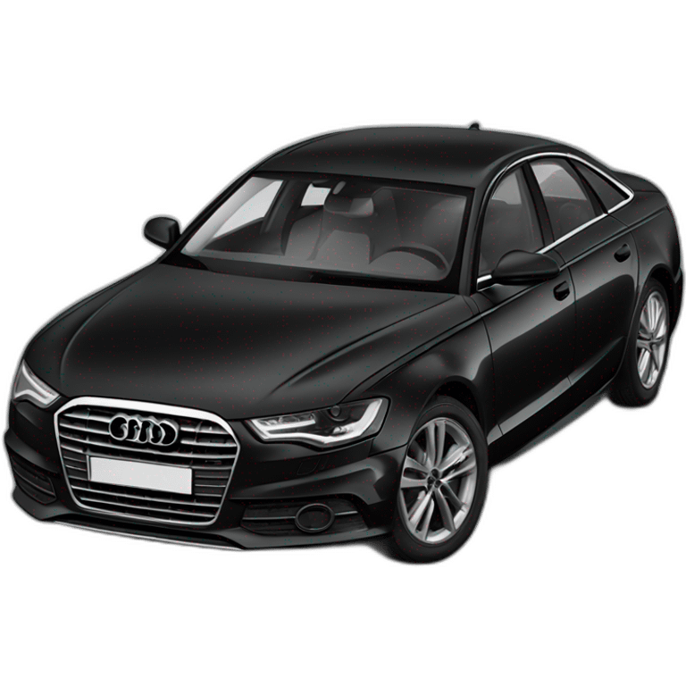 Audi a6 noir emoji