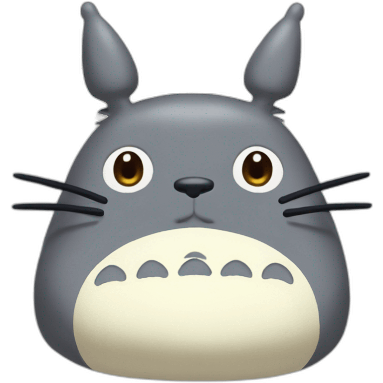 Totoro head emoji