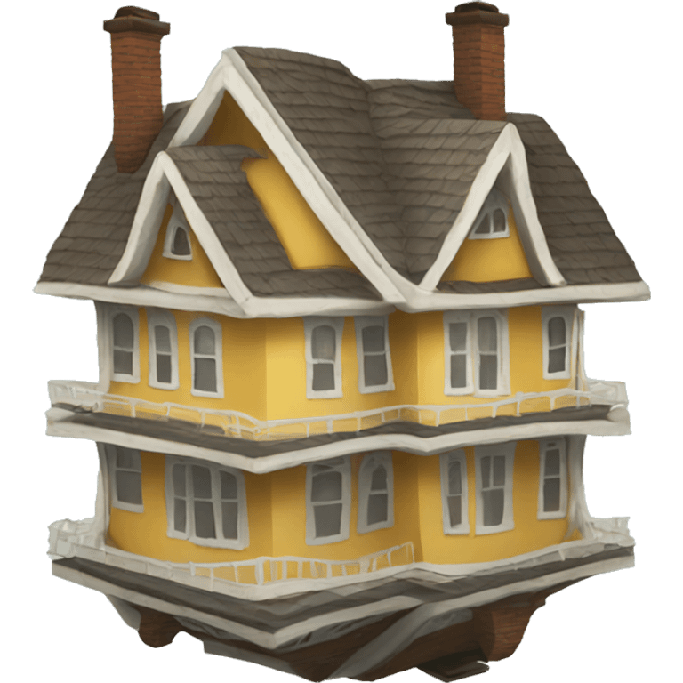 upside down house emoji