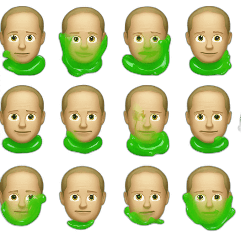 Green jello putin emoji