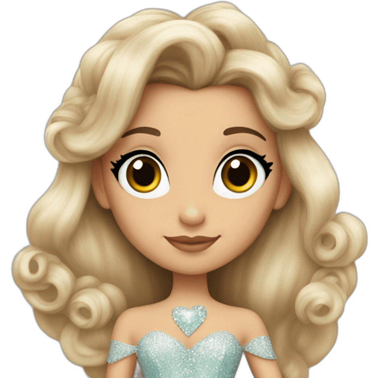 Ariana Grande glinda emoji