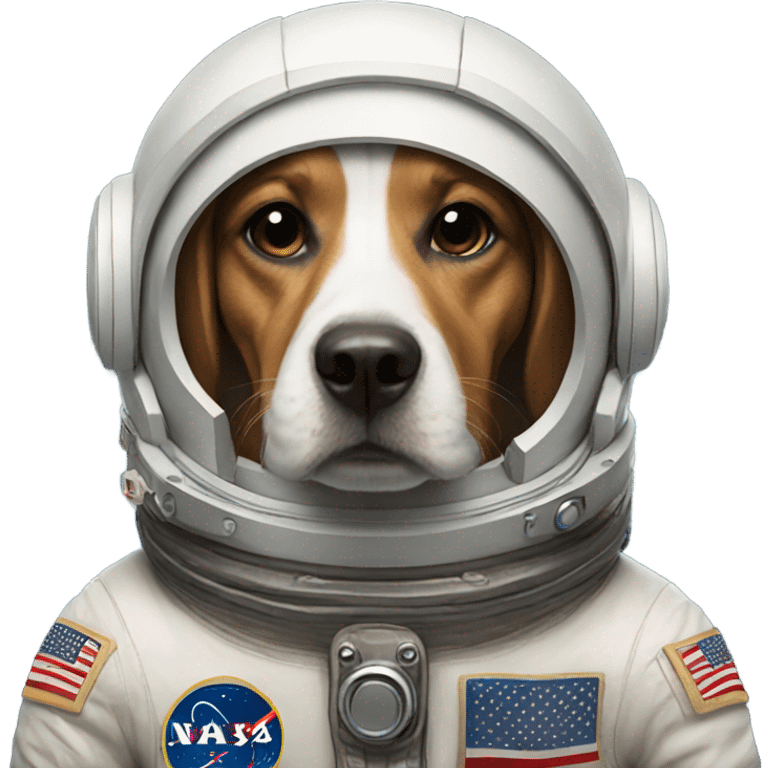 astronaut dog emoji