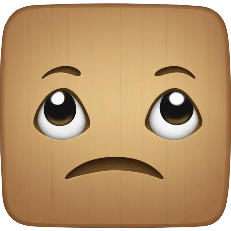 Plank with face emoji