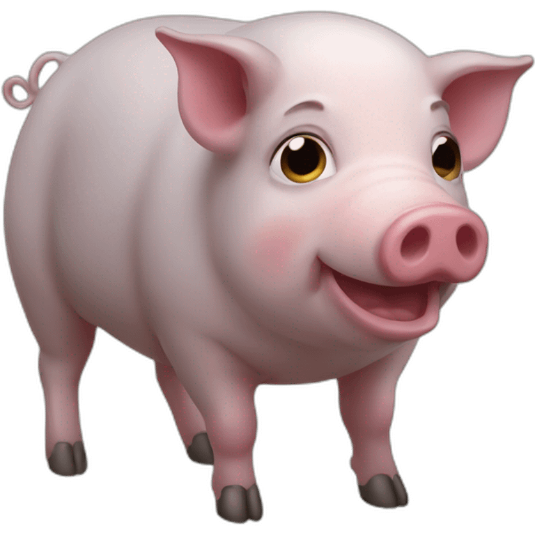 Napaleon pig emoji