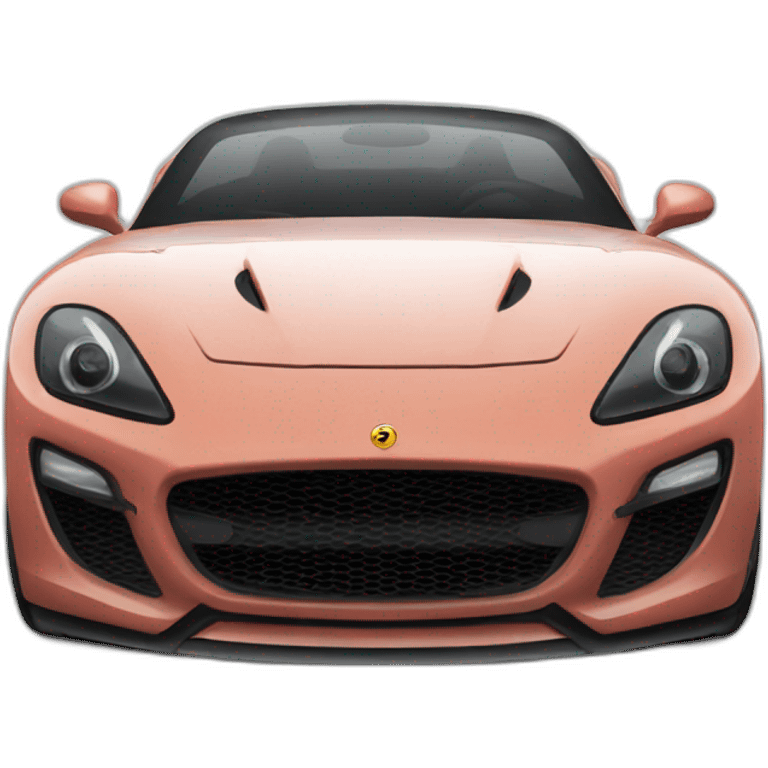 A sports car emoji