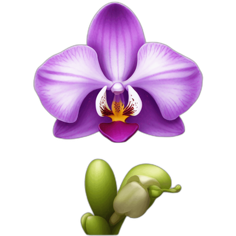 Orchid  emoji