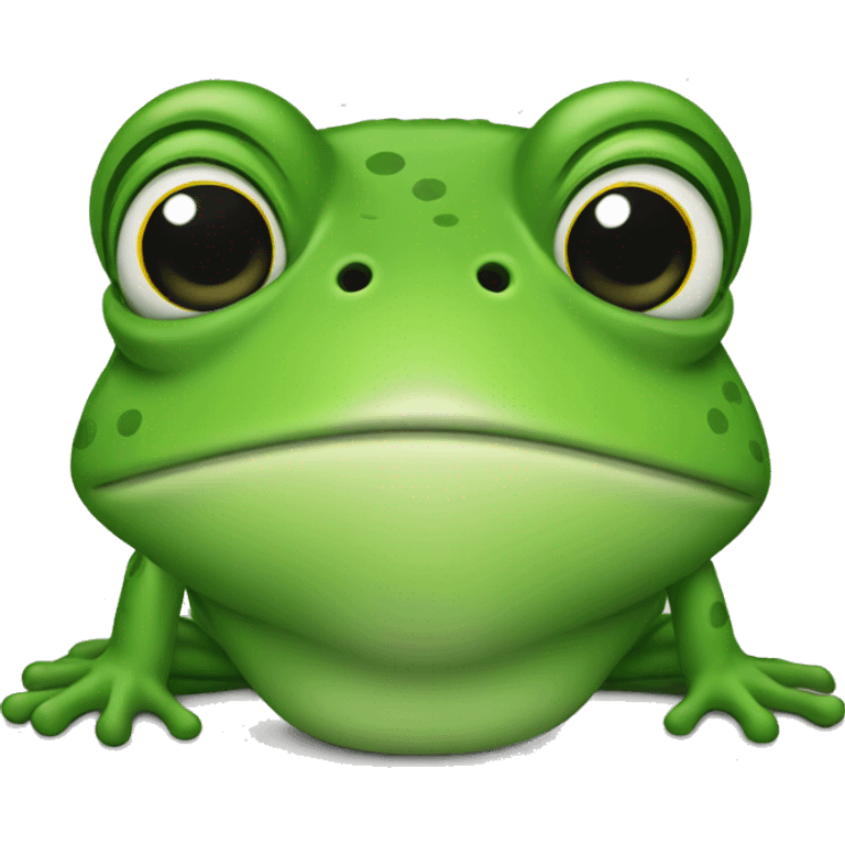 frog emoticon green emoji