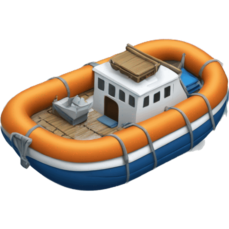 Raft Ship Boat emoji