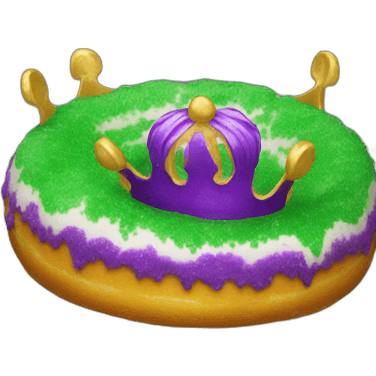 king cake emoji