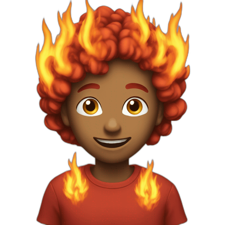 coeur en feu emoji