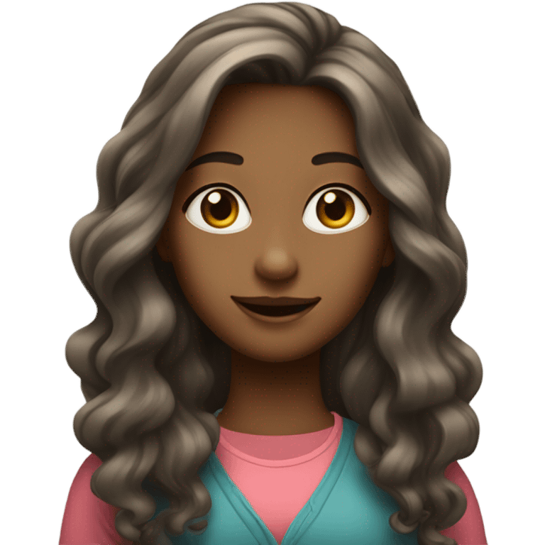 Beautiful girl emoji