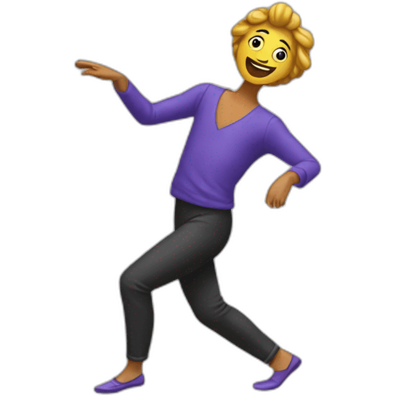 Caca qui danse  emoji