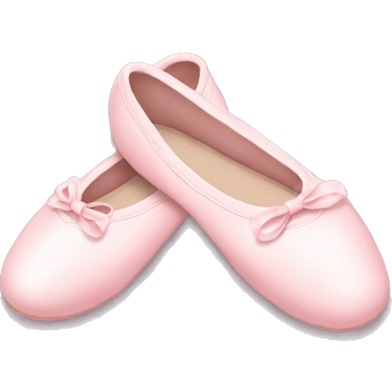 pastel pink ballet shoes emoji