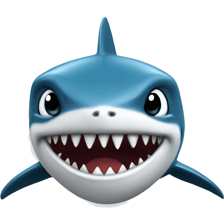 Shark ángel emoji